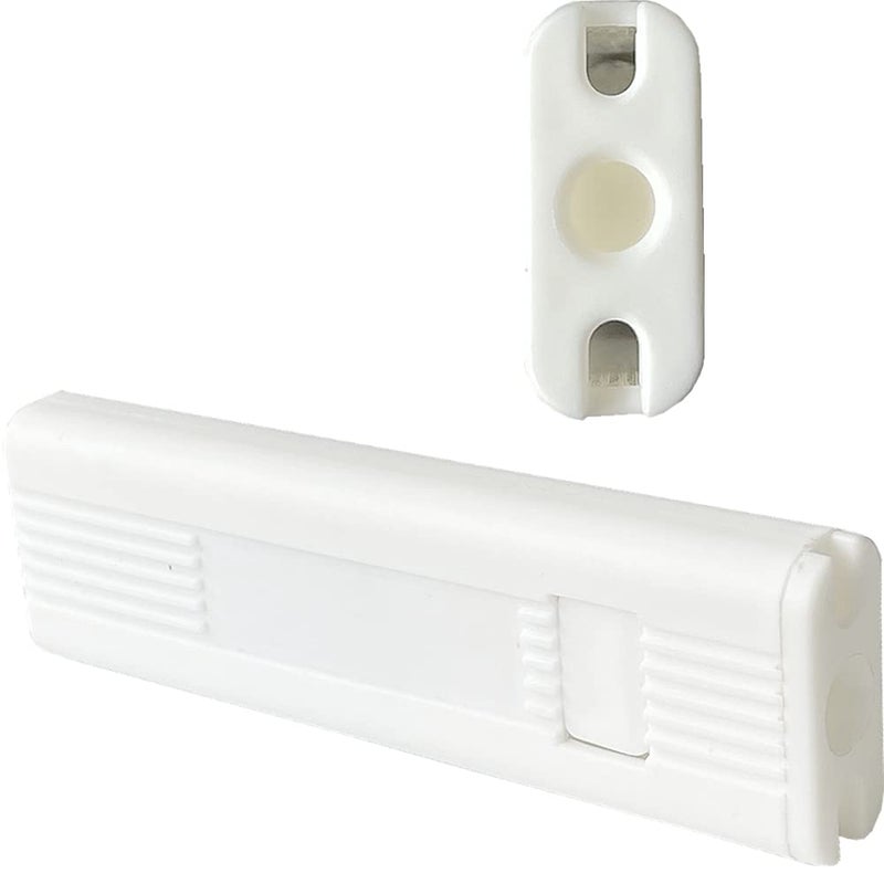 Cutelec Cord Weight Spare 1pcs for Vertical Blind, Roller Blinds Window Shutter White Plastic Safety Handle Tensioner Device Blinds Accessories - Image 1